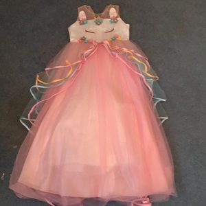 We are selling a unicorn dress.